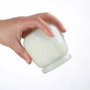 Inde Tarro Vidrio Postre 300 ml con Tapa de Plástico Mediterraneo (24 Unidades)