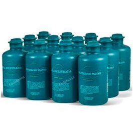 AVERROES Agua Mineral Sulfurada para Cura - Pack de 12 Botellas de 50 cl