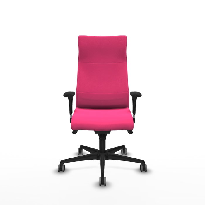 PIQUERAS Y CRESPO Sillón Albacete con Mecanismo Sincro, Similpiel Rosa, Brazos 1D y Ruedas 65mm PIQUERAS Y CRESPO Sillón Albacete con Mecanismo Sincro, Similpiel Rosa, Brazos 1D y Ruedas 65mm