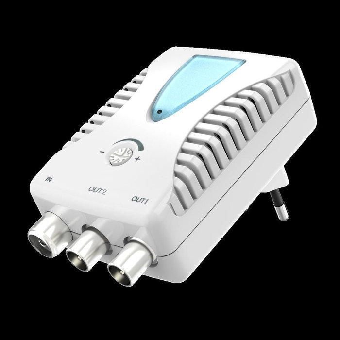 Hama TV Amplificador de Antena para 2 dispositivos