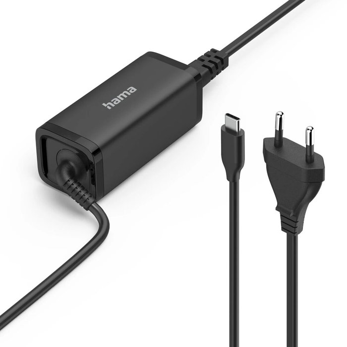 Hama Cargador USB-C de Pared 65W Negro