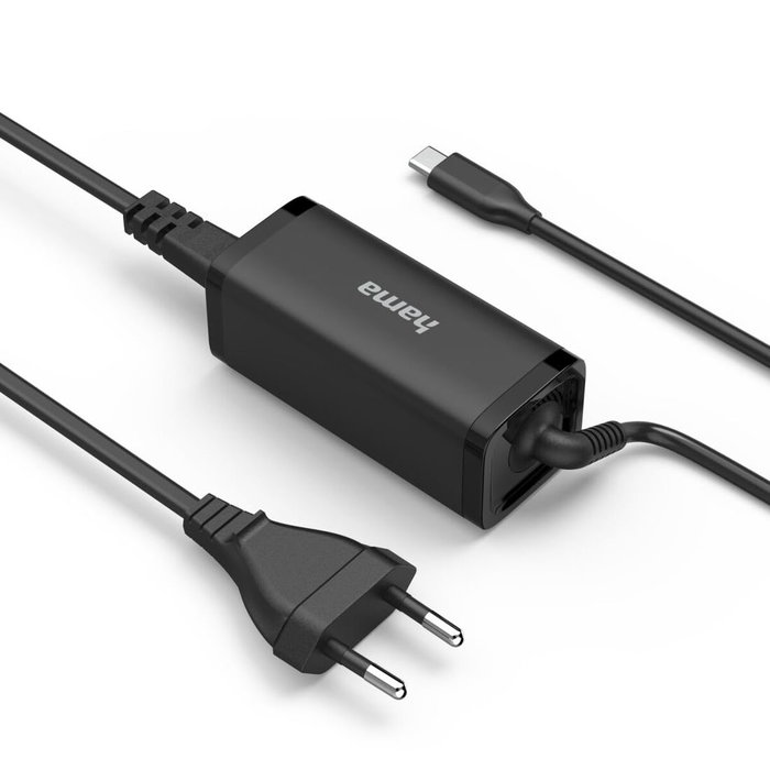 Hama Cargador USB-C de Pared 65W Negro