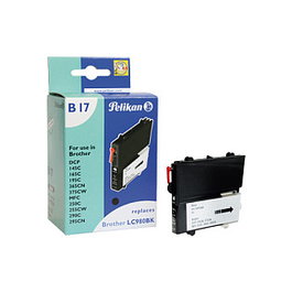 Pelikan Cartucho de tinta compatible Brother LC980 negro