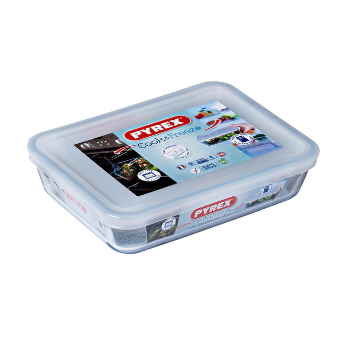 Recipiente Rectangular Boro Cook & Freeze Pyrex® 19x14x5 cm - 0,8 L