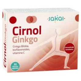 SAKAI Cirnol Ginkgo 30 Cápsulas