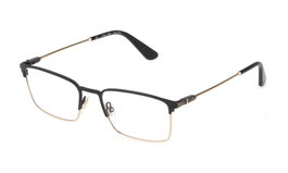 Police VPLF78N550305 Gafas de Vista para Hombre en Negro