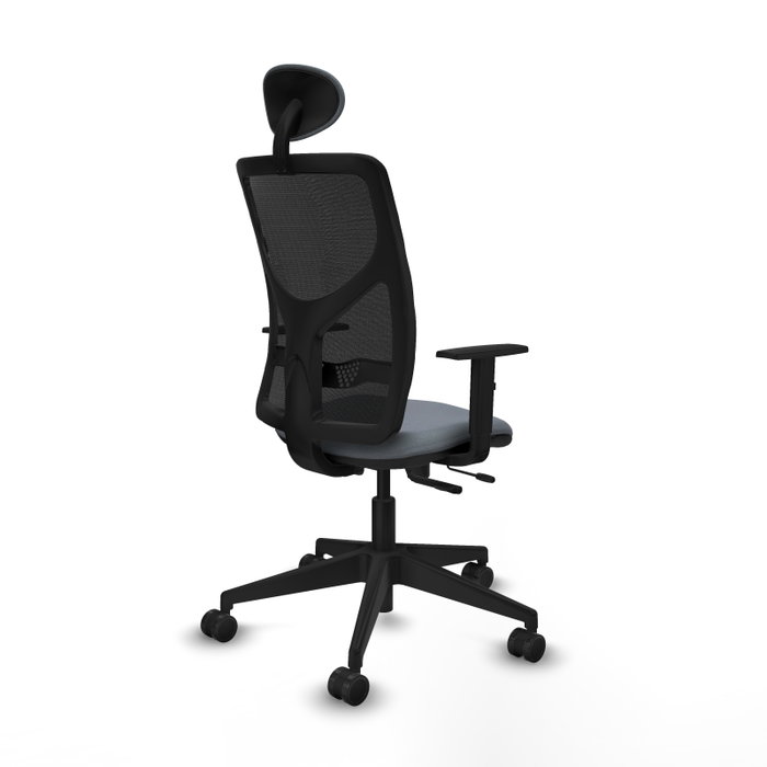 PIQUERAS Y CRESPO Silla de oficina Motilla Sincro/Traslack Gris y Negro PIQUERAS Y CRESPO Silla de oficina Motilla Sincro/Traslack Gris y Negro