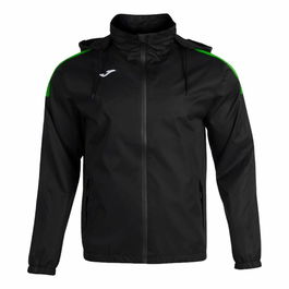 Chubasquero Joma Sport Trivor Negro Verde