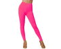 Leggings Rosa Fluor Liso Adulto para Disfraces Barbie, Muñeca, Aerobic Ochentero o Princesa Moderna. Carnaval y Despedidas.