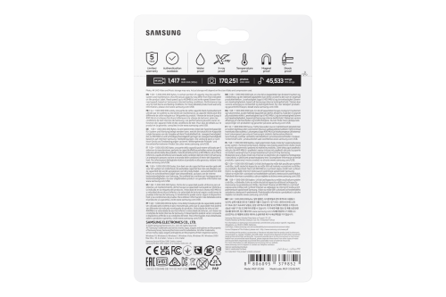 Samsung FIT Plus MUF-512AB 512 GB Negro, Acero inoxidable
