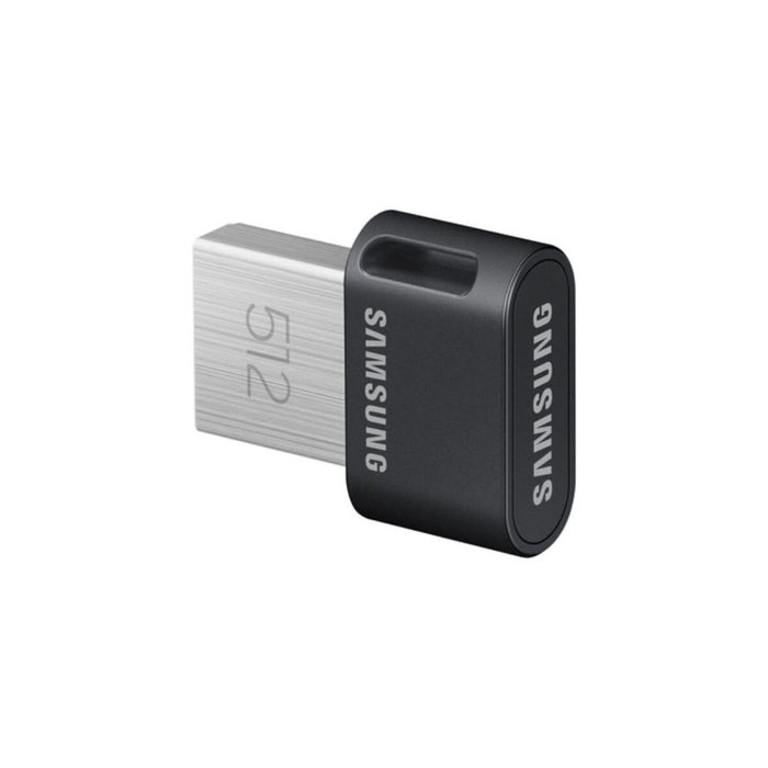 Samsung FIT Plus MUF-512AB 512 GB Negro, Acero inoxidable