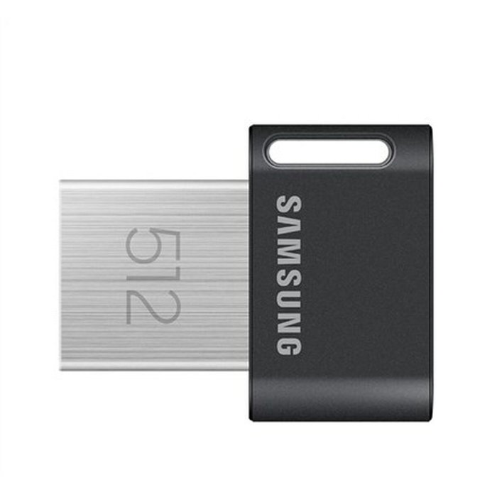 Samsung FIT Plus MUF-512AB 512 GB Negro, Acero inoxidable