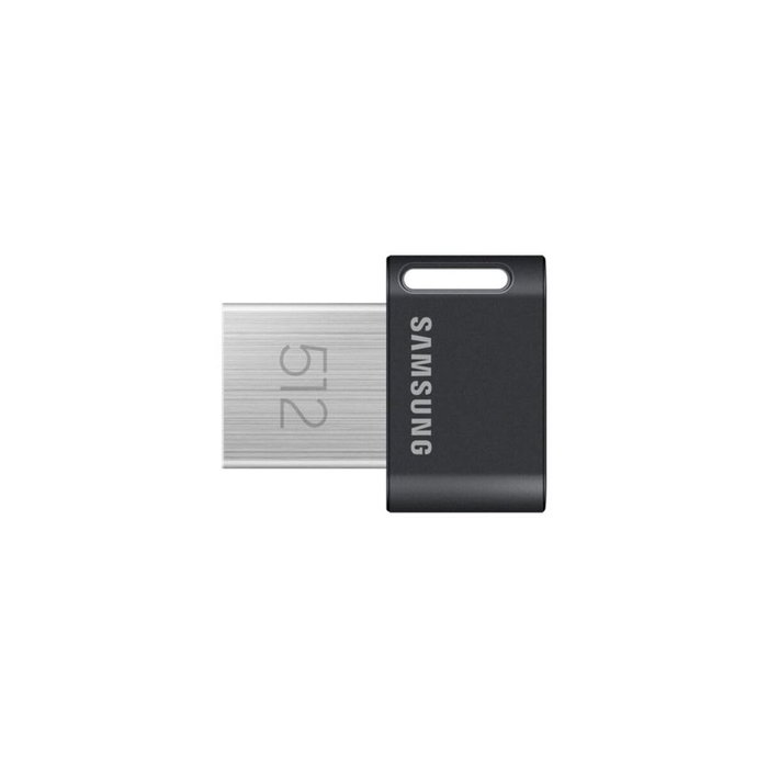 Samsung FIT Plus MUF-512AB 512 GB Negro, Acero inoxidable