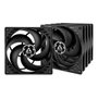 ARCTIC P14 Value Pack Pack de 5 Ventiladores de 14 cm Negro