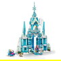 LEGO 43244 Disney Princess Elsa - Palacio de Hielo, Juego de Construcción de 630 Piezas para Niños y Niñas de 6 Años o Más, Multicolor