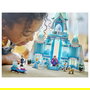LEGO 43244 Disney Princess Elsa - Palacio de Hielo, Juego de Construcción de 630 Piezas para Niños y Niñas de 6 Años o Más, Multicolor