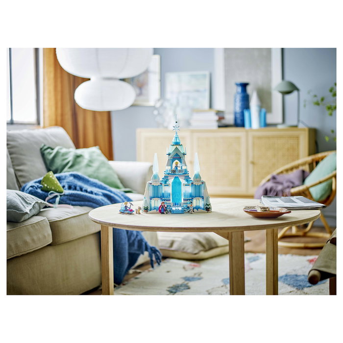 LEGO 43244 Disney Princess Elsa - Palacio de Hielo, Juego de Construcción de 630 Piezas para Niños y Niñas de 6 Años o Más, Multicolor
