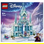 LEGO 43244 Disney Princess Elsa - Palacio de Hielo, Juego de Construcción de 630 Piezas para Niños y Niñas de 6 Años o Más, Multicolor