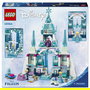 LEGO 43244 Disney Princess Elsa - Palacio de Hielo, Juego de Construcción de 630 Piezas para Niños y Niñas de 6 Años o Más, Multicolor