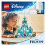 LEGO 43244 Disney Princess Elsa - Palacio de Hielo, Juego de Construcción de 630 Piezas para Niños y Niñas de 6 Años o Más, Multicolor