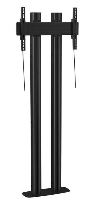 Vogel's PFF 7070 Base de suelo doble negra