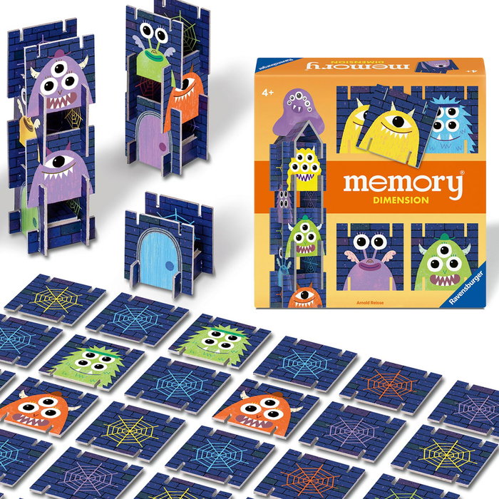 Ravensburger Memory Dimension 22467 Juego de Memoria para Niños +4 Años