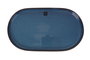 La Mediterranea Bandeja Oval Chester Blue 36x20.5cm (Pack de 6)