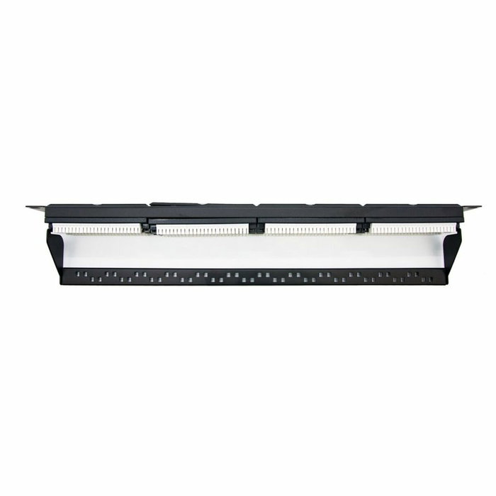 Nanocable Patch Panel 24 Puertos RJ-45 Cat6a 1U Negro Nanocable Patch Panel 24 Puertos RJ-45 Cat6a 1U Negro