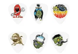 Dunlop Púas de Guitarra Player'S Pack 0,73Mm - Pack de 6