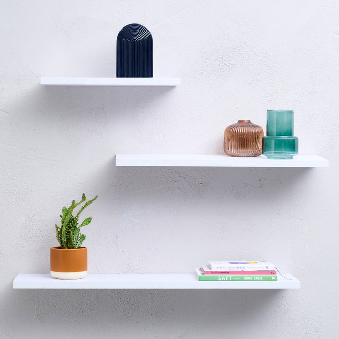 Day Estante Flotante 38x20x1,8 cm MDF y Melamina Day Estante Flotante 38x20x1,8 cm MDF y Melamina