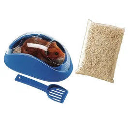 Ferplast Baño de Plástico con Arena para Hámster 18x10x8,3cm