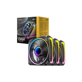 Antec Orbit 120 ARGB Ventilador para Carcasa del Ordenador, 12 cm, Negro - Ref: Orbit 120 ARGB
