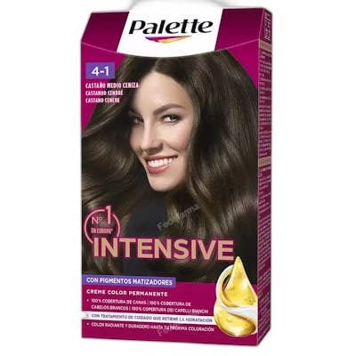 Palette Palette Intensive tinte 4.1-Castaño Medio Ceniza 1 u Cod. 212896