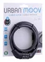 Tnb cadena urban moov - spiral code lock - black
