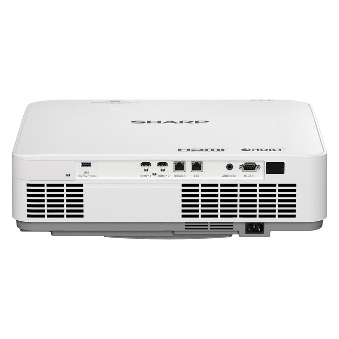 Sharp P621U Proyector Laser 3LCD 6200 Lúmenes ANSI WUXGA 1920x1200 Relación 16:10 Zoom 1.6:1 Lente Desplazable HDMI Ethernet 20W Altavoz