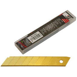 Tuman Hojas Cutter Sk5 Titanio 09MM 10U