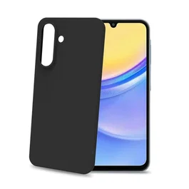 Celly Funda cromo Galaxy A56 negro