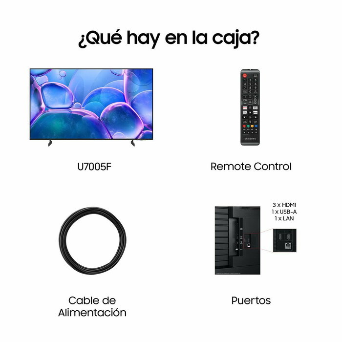Smart TV Samsung TU50U7005FKXXC
