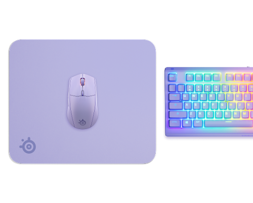 SteelSeries Alfombrilla para Ratón Gaming Lavanda - 63460