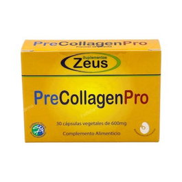 Zeus Precollagen Pro 30 Cápsulas | Colágeno UC-II, Membrana Huevo, Ácido Hialurónico, Vitamina C, D3 para Articulaciones y Piel