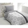 Home Linge Passion Juego nórdico de microfibra ETHNO - 1 funda nórdica 140 x 200 cm + 1 funda de almohada 63 x 63 cm