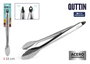Quttin Pinzas de Cocina de Acero 33cm