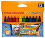 Plastidecor Ceras Plásticas Peques Colores Surtidos 12 Unidades