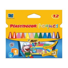 Plastidecor Ceras Plásticas Peques Colores Surtidos 12 Unidades