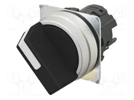 OMRON Interruptor rotativo A22NZ-2MM-NBA de 22mm negro