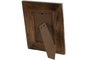 DKD Home Decor Marco Foto Oriental 10x15 cm Marron y Blanco (2 Unidades) Colección Buda Hoja Mango Cristal 20x2x25 cm