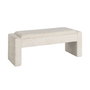 Banco Baúl Crema Dm-Tejido 117 X 43 X 45 cm