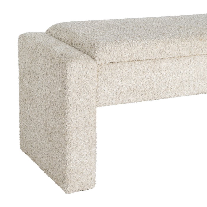 Banco Baúl Crema Dm-Tejido 117 X 43 X 45 cm