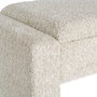 Banco Baúl Crema Dm-Tejido 117 X 43 X 45 cm