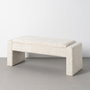 Banco Baúl Crema Dm-Tejido 117 X 43 X 45 cm